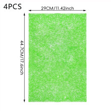 4pcs Fridge Anti-Mold Mats, PE Drawer Liners