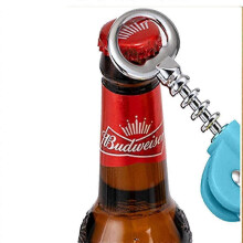 Zinc Alloy Wine Bottle Opener Plastic Wine Bottle Opener