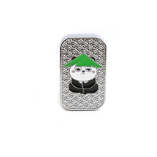 Panda EDC Infinite-Position Tuning Fork Magnetic Slider Fidget Slider Stress-Relieving Toy Office Desk Toys Silver
