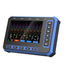 TOOLTOP OS-5C Digital Oscilloscope USB+Wifi 5 Channels Oscilloscope 1MHZ Bandwidth Wireless Oscilloscope with 5 Probes