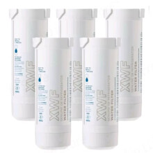 Replacement Water Filter for GE XWFE Refrigerator Reduces Lead Sulfur 50+ Impurities 6-Month Lifespan 5 Pcs