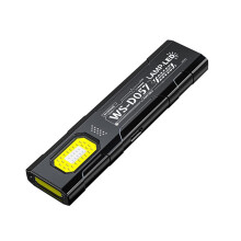 LED Keychain Flashlight Rechargeable 550LM Portable Torch Pocket Lantern Flood Work Light Magnet for Emergency