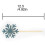 20 Counts Wedding Cake Decorating Frozen Cupcake Toppers Toothpicks 1