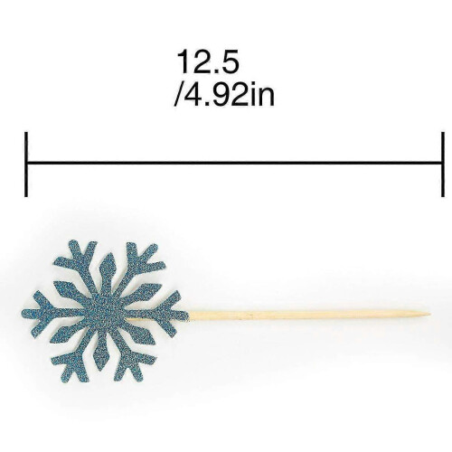 20 Counts Wedding Cake Decorating Frozen Cupcake Toppers Toothpicks