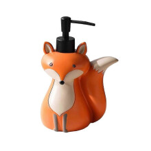 Cute Soap Dispenser Bottle 320ML/500ML - Refillable Design for Hand Soap, Shampoo, Shower Gel, Kids Bathroom Decor A