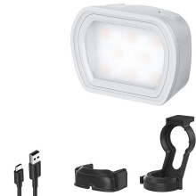Magnetic Auxiliary Light Compatible with for OSMO Pocket 3,Rechargeable Fill Light for Selfie Vlog Video Recording