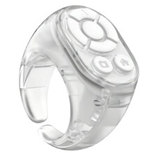Ring Remote Control is Suitable for Page Turning Roller, Camera Shutter, for Ios for Android Phones B