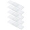 50Pcs Socket Holder Adhesive Punch Free Power Stirp Holder Kit, Plug Sockets Holders Self Adhesive Desktop Socket Fixer 1