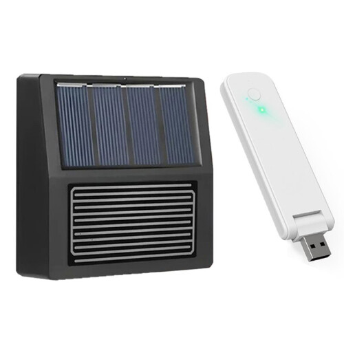 Tuya Zigbee Solar Rain Sensor Wireless App Control Real- Rain Detection Support Home Assistant Zigbee2mqtt