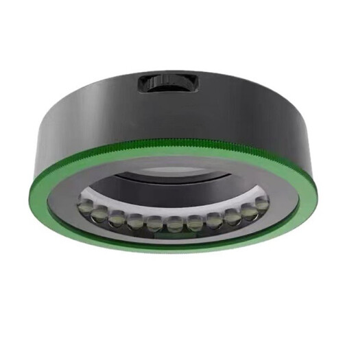 MS97 Microscope Ring Light Polarized 32 LED Ring Lamp Adjustable Brightness Anti Glare Eliminates Reflection