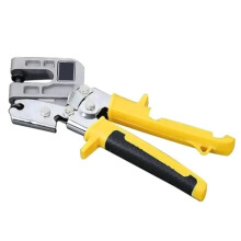 Metal Stud Crimper Aluminum Alloy Ceiling Punching Pliers Plaster Drywall Tools for Fastening Metal Double Handed Keel