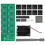 BGA Chip Soldering Practice Board Kit Decimal Flowing Lights Teaching Practical Training Soldering Practice Loose Part A 1