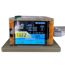 5X 735KH/S NMMinerNerdMiner+5 Slots Stand Upgraded Bitcoin Crypto Solo Lottery Miner 2.8 Inch Display Miner