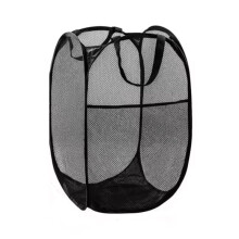 Laundry Basket Foldable Storage Basket with Ventilated Skeleton for Dirty Clothes Easy to Carry and Organize Vertical