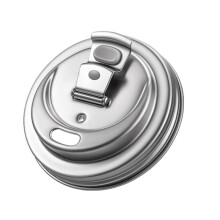 1Pack Mason Jar Drinking Lids,Wide Mouth Mason Jar Sip Lid Accessories,Anticracking Leak Proof Seal Flip Cap Cover