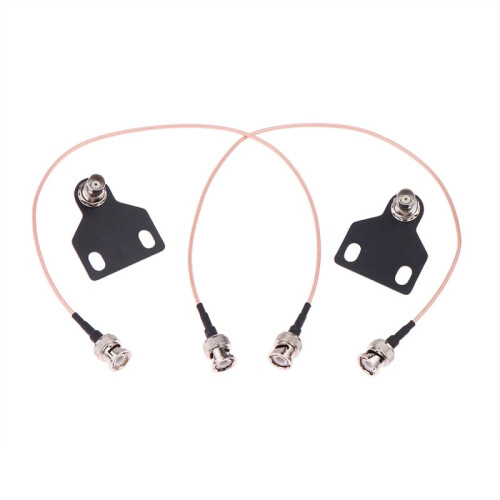 Stage Wireless Mic Host, BNC Antenna Extension Cable for Receiver, Performance Audio Accessory