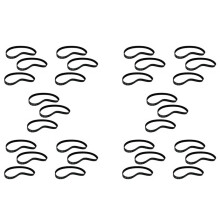 30Pcs -390-12 Drive Belt Durable Thickened Rubber Drive Belt Accessories for Electric Bike E-Bike Scooter Motorcycle