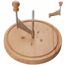 Wood Cheese Curler SpinCheese Wheel Chocolate Multifunctional Rust-Proof Shredder Cheese Curler with Handle