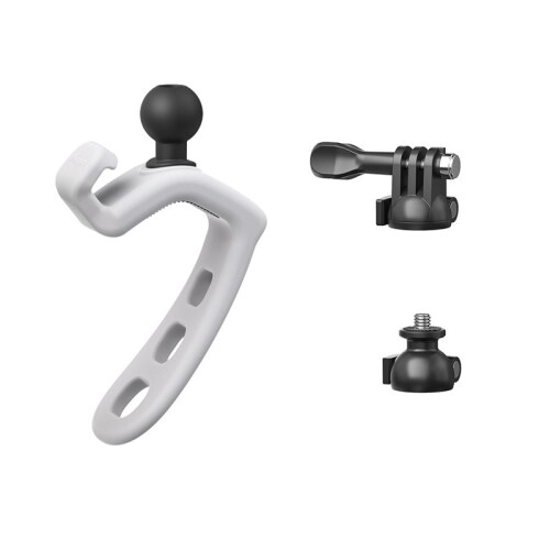 AMAGISN  Flexible Bracket Adjustable Silicone Mount Action Camera for    Camera Accessories Light Gray