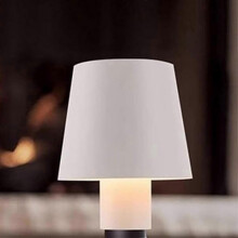 (White) Wireless Bottle Lamp, LED Wine Bottle Lamp, Touch Control Light with RGB Stepless Dimming, Cordless Table Lamp for Bars, Restaurants