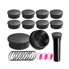 10-Pack Sprinkler Cap Set, Spray Covers for Hunter-Style Heads, Durable Cap Design for Lawn Sprinkler