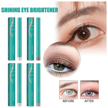 Eyeshadow Stick, 4Pcs Eye shadow Brightener Stick, Waterproof Glitter Eyeshadow Pencil Highlighter Eye Liner, Long Lasting Eye Makeup