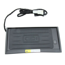 Caricabatterie Wireless per Auto 15 W, Supporto di Ricarica Rapido per Accessori per Fortuner 2016-2023