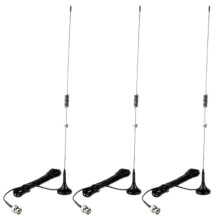 3X UT-106UV BNC Dual Band U+VHF Antenna for Radio