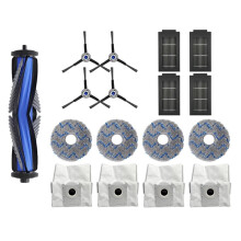 For  T50 PRO OMNI / T50 OMNI Robot Vacuum Parts Main Side Brushes Mop Cloths HEPA Filters Dust Bags Accessories