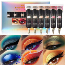 (12pcs) Long-Lasting Eyeshadow Primer Base for All Skin Types, 24-Hour Wear, Smooth Application, Crease-Free, Sweat-prrof, Hydrating, Easy Removal