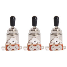 3X Electric Guitar Toggle 3 Way in Black (Rhythm Treble) Pickup Selector