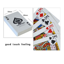 3X Poker Cards Waterproof Texas Hold'Em Playing Cards Black Jack Plastic Game Card Poker Game Board Game Card-