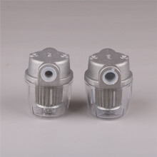 Transparent P.C. Cup Filter for Oil Burner, Boiler Compatible 1/4
