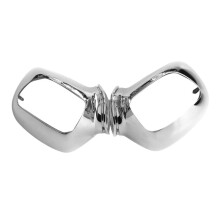 1Pair Motorcycle Chrome Rear View Mirrors Cover for Goldwing 1800 GL1800 2001-2017 Side Wing Mirror Shell Decor