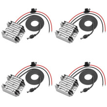 4X 12V Adapter, 12V Power Cord Converter for Starlink Power Supply Step to 30V 3.5A Conversion Kit Male