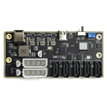 Type-C to 5  Hard Disk External HDD SSD Expansion Card Hard Disk Data Card  Power Supply Module