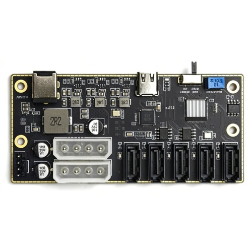 Type-C to 5  Hard Disk External HDD SSD Expansion Card Hard Disk Data Card  Power Supply Module