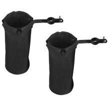 2X Drum Stick Holder Moisture Proof Drumstick Bag Wear-Resistance Drumsticks Pocket with Mounting Clamp Drum Bag