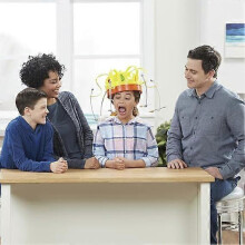 Rotating Crown Hat Game, Spinning Hat Crown Game Kids, Electronic Spinning Crown Snacks Food Kids & Family Game, Party Interactive Games Hat Funny Toy