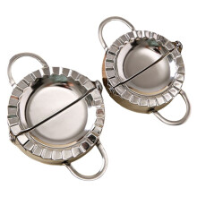 Dumpling Maker Stainless Steel Dumpling Mold Empanadas Ravioli Maker Metal Dumplings Gyoza Mould Gadgets Kitchen 2pcs