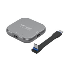 Magnetische M.2 2230 NVMe SSD-Behuizing Type-C SSD-Behuizing met PD100W 10 Gbps voor Laptops met ProRes-Ondersteuning