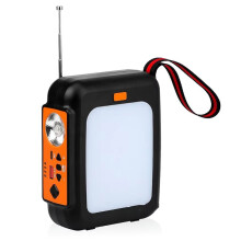 10000mAh Emergency Hand Crank Radio FM Weather Alert Radio 3 Way Hand Crank Solar Radio BT Speaker LED Flashlight