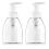 2pack Foaming Soap Dispenser Pump-bottle 250ml (8.5 Oz) -t 1