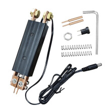 DIY Spot Spot Welding Pen, 18650 CNC Copper Chuck 3-15mm 10AWG Cable Handheld Battery Pack Tool