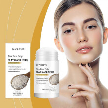 Jaysuing Rice Cleansing Mud Mask Stick Deep Cleansing Hydrating and Refreshing Skin Applicable Mask