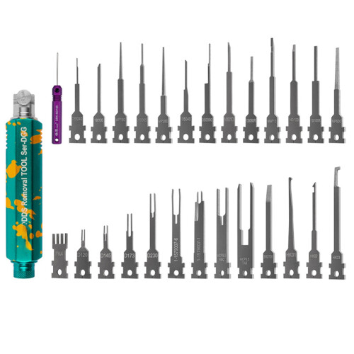 Automotive Wire Harness Plug Retracting Needle Set Aviation Terminal Disassembly Tool