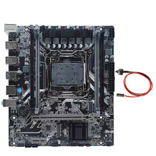 X99H667 DDR4-Moderkort LGA 2011-3 H81/B85-Chip Stöder 4X DDR4 RAM M.2 NVME Gigabit Ethernet X99 Stationärt Moderkort