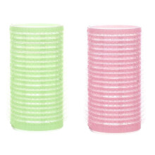 18x Self Grip Hair Rollers Cling DIY Hair Curlers 3cm