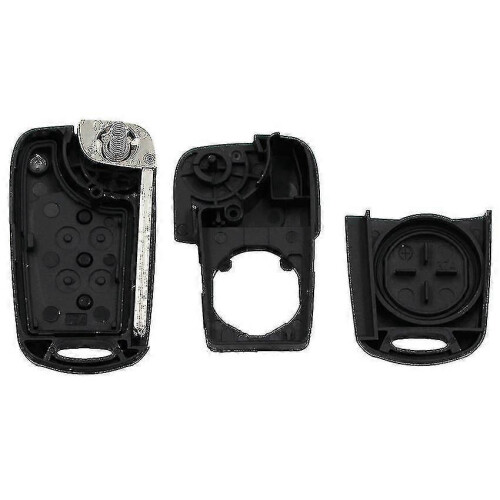 Replacement Flip Folding Key Shell for Hyundai Accent 2011 2012 2013 Remote Key Case Fob 3 Button Hyn17 Blade 2