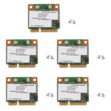 5X BCM943228HMB 04W3764 WIFI Wireless 4.0 Half PCI-E Card Compact for E130 E135 E330 E335 E530